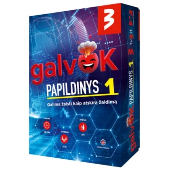 Terra Publica Žaidimas Galvok. Papildinys