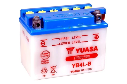 YUASA YB4L-B 4.2Ah (C20) akumuliatorius