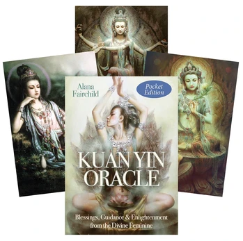 Kuan Yin Oracle pocket edition kortos kišeninis leidimas