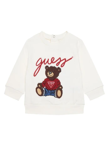 Guess Džemperis H5YT00 KAX74 Balta Regular Fit