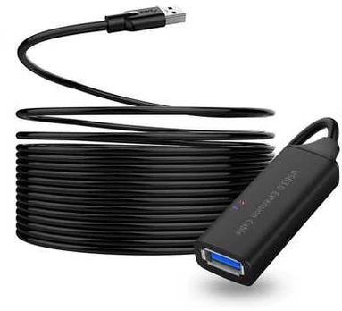 Spacetronik Aktyvus USB 3.0 prailginimo kabelis su stiprintuvu 5 m