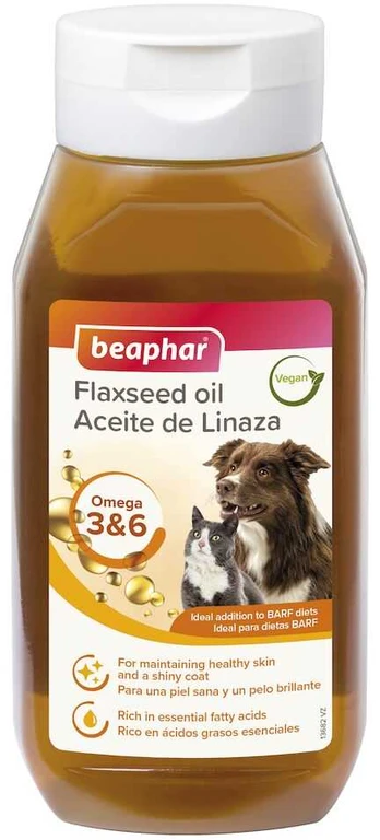 Linsēklu eļļa - Beaphar Flaxseed Oil 430ml