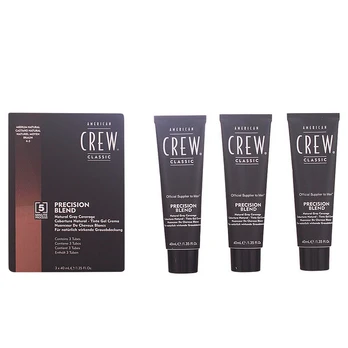Plaukų dažai American Crew Precision Blend Medium 4-5, vyrams, 3 x 40 ml