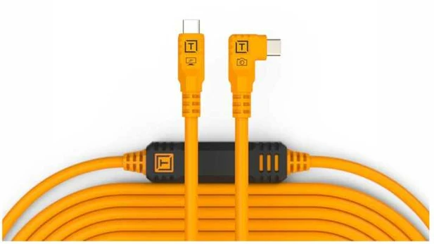 Kabelis USB Tether Tools USB-C - USB-C 9.4 m Oranžinė (CUC31RT2-ORG)