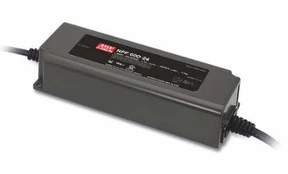 Impulsinis maitinimo šaltinis LED 12V 5A, valdomas, PFC, IP67, MEAN WELL