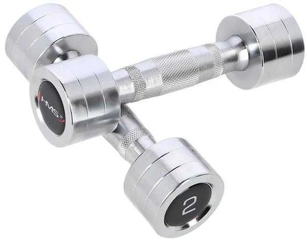 CHD02 CHROME Hanteliai (2 vnt.) HMS