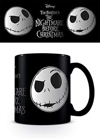 NIGHTMARE BEFORE CHRISTMAS JACK FACE FOIL MUG
