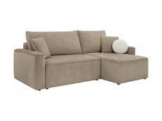 Sofa-lova Loretto, taupe spalvos kaina