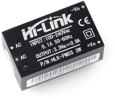 Maitinimo šaltinis Hi-Link HLK-PM03 100V-240VAC 3.3VDC 1A