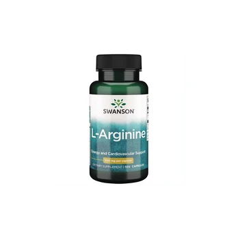 SWANSON L-ARGININAS, 500 mg, 100 kapsulių