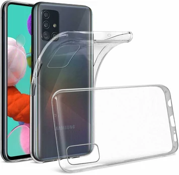 Dėklas Forcell OEM CLEAR Case 2mm BOX, skirtas SAMSUNG Galaxy A51