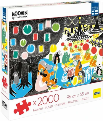 Dėlionė Muumi-palapeli, 2000 palaa