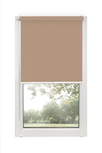 Ritininė užuolaida Karpol Mini, smėlio ruda, 35 cm x 150 cm