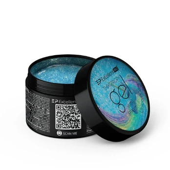 EXCELLENT PRO_ Thixotropy Gel With Effect żel budujacy Unicorn Ice 15g
