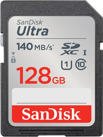 Sandisk - SDXC Ultra 128GB 140MB/s