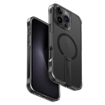 Dėklas UNIQ etui Eleva with Vertica Stand iPhone 16 Pro Max 6.9" juoda/carbon juodas