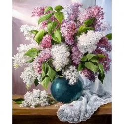 Deimantinis paveikslas Fresh lilac WD2618