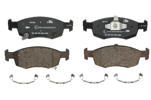 ATE 13.0460-7360.2 Brake pad set
