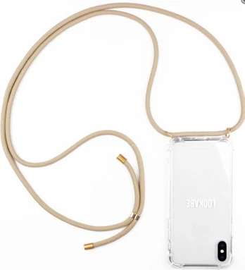 Lookabe Necklace iPhone Xr auksinis nude loo009