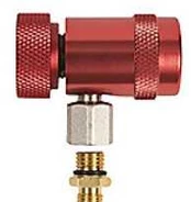 Refco Manufacturing Refco RC-1234yf-R - Serviceventil til bil A/C, 1/4'' SAE, Rød