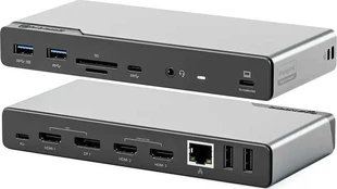 Šakotuvas Alogic DV4 universalus USB-C (DUCDV4) dokas / replikatorius kaina