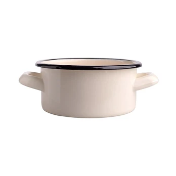 Altom Design EMALINIS PUODAS, 0.5L DIA.12CM H.5.8CM