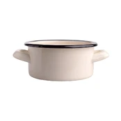 Altom Design EMALINIS PUODAS, 0.5L DIA.12CM H.5.8CM kaina