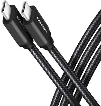 Kabelis Axagon USB-C 3.2 Gen 1 to USB-C 3.2 Gen 1 USB-C, USB-C, 1 m, juoda