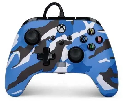 „PowerA“ laidinis „Xbox Series“ pultas „Enhanced Blue Camo“