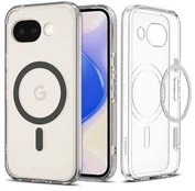 Dėklas Spigen Ultra Hybrid MagSafe, clear graphite - Google Pixel 10a