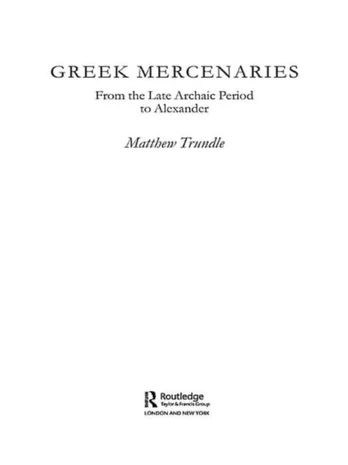 Greek Mercenaries