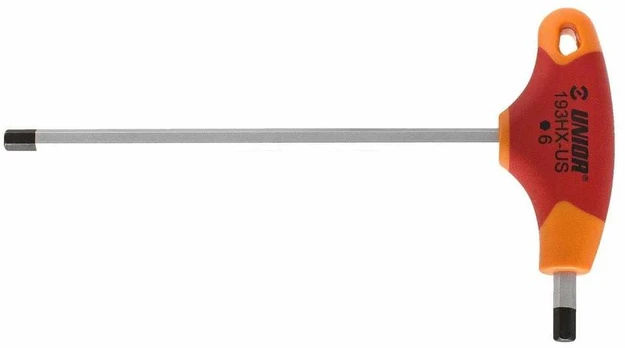 UNIOR inbus wrench with T-handle 6