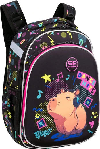 Kuprinė COOLPACK Turtle Capybara Music, 38 cm.