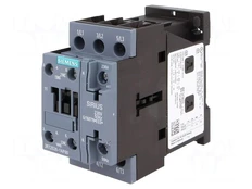 Contactor: 3-pole | NO x3 | Auxiliary contacts: NO + NC | 230VAC | 25A kaina