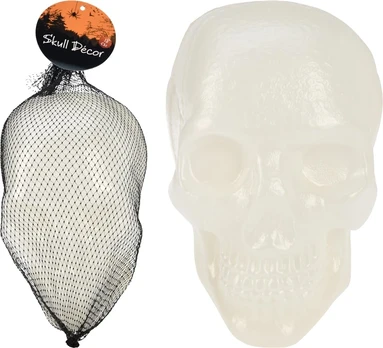 DECORATION SKULL 10X18X15CM