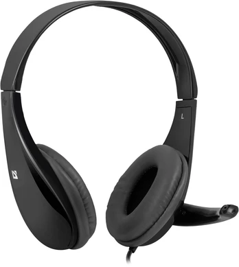 Ausinės su mikrofonu Defender Aura 111 black