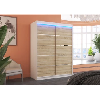 Stumdomoji spinta su apšvietimu LED LUFT 150