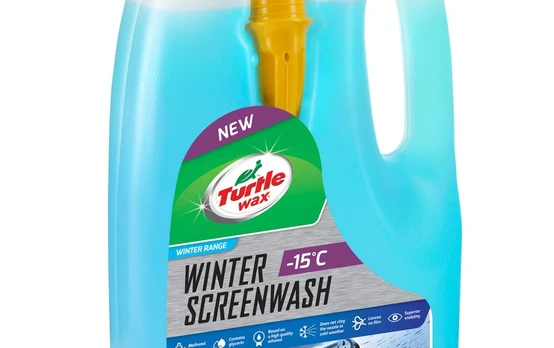 Žieminis stiklų plovimo skystis TURTLE WAX, -15°C, su piltuvu, 4 l