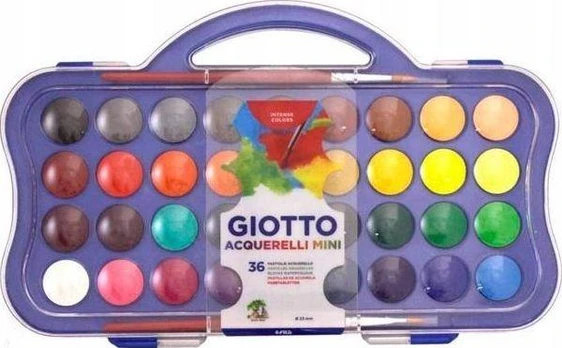 Fila Giotto Paints mini akvarelė 36
