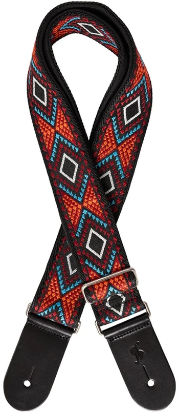 Diržas gitarai Stagg SWO-SAM2-Raudonas