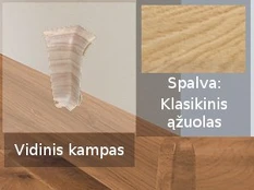 Grindjuostė termoplasto Vox, (60) klasikinis ąžuolas | Kampas SMART FLEX / IZZI vidinis
