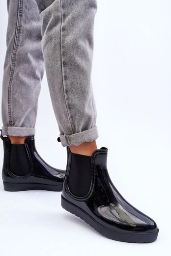 Moteriški batai Wellies Black Deila