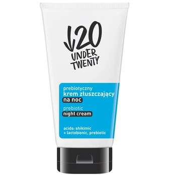 Under Twenty Prebiotinis šveičiamasis naktinis kremas 50ml