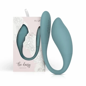 Bloom Daisy Vibrating Egg Žalias - Silicone, Atsparus vandeniui, 5 Modes