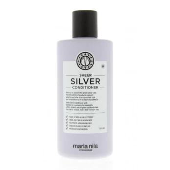Sheer Silver Conditioner   Moisturizing conditioner neutralizing yellow tones of hair