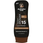 Australian Gold - Sunscreen Lotion with Bronzer SPF 15 237 ml kaina