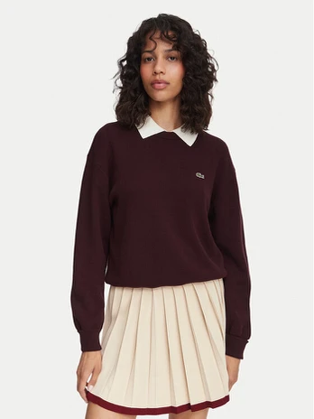 Lacoste Megztinis AF4158 Ruda Regular Fit