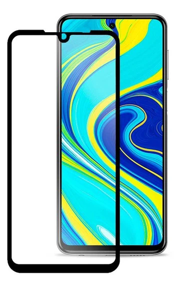 iLike Xiaomi Xiaomi Redmi Note 9 Pro / Redmi Note 9S Juodas Frame Full Glue