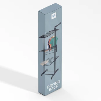 Sjö &amp; Hav - Drying Rack - Length adjustable from 75 cm to 126 cm, Width 64 cm, Height 170 cm