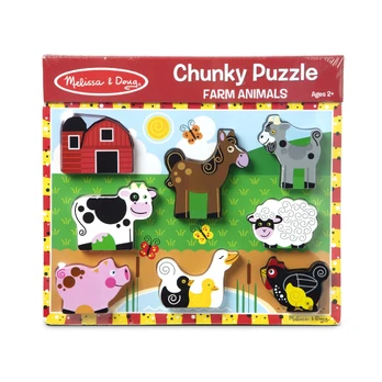MELISSA & DOUG Dėlionė „Ūkis“